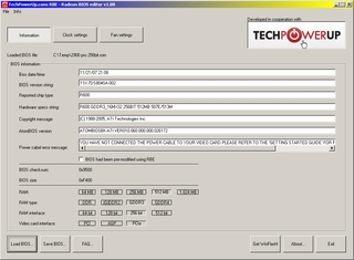 Radeon BIOS Editor