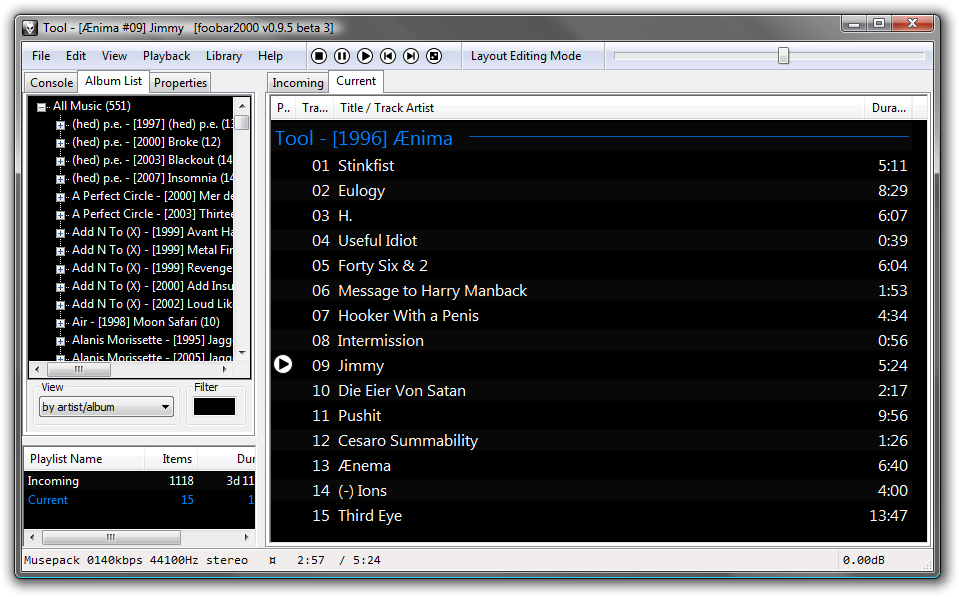 Descarga de Foobar2000 0.9.5.6 islaBit