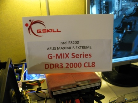 G.Skill DDR3 a CL8