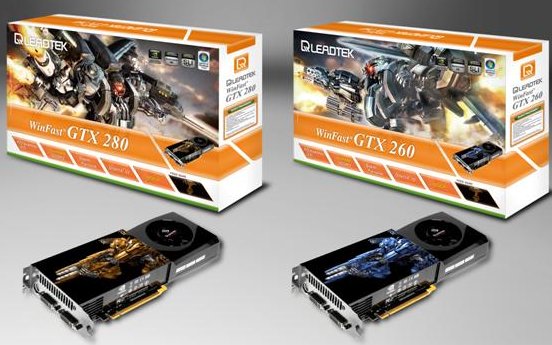 Leadtek GeForce GTX 280 y GTX 260